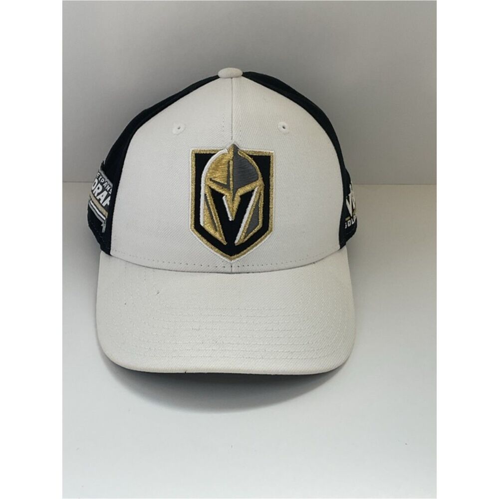 Vegas Golden Knights Hat Adidas 2017 NHL Expansion Draft Snapback Cap White